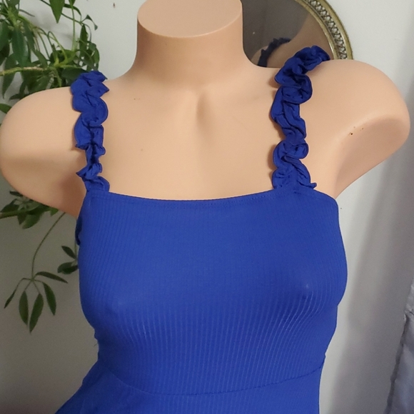 CLEARANCE FINAL PRICE Royal Blue Sundress - Picture 3 of 11